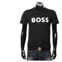 在飛比找蝦皮購物優惠-Hugo Boss 橙标  男士时尚简约百搭上衣短袖T恤