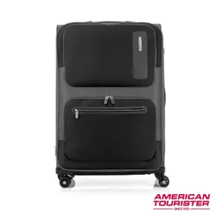 【AMERICAN TOURISTER 美國旅行者】30吋Maxwell 可擴充極輕量布面軟殼行李箱/布箱(多色可選)