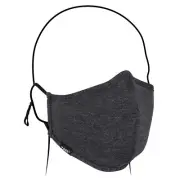 Zan® Adjustable Face Mask with PM2.5 Filter Heather Charcoal