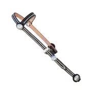 Black Headstall Cabezada Charra Pita Acero Monel