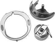 [LT Easiyl] 1 Set Bobbin Case & Hook & Shuttle Race Cover Compatible with Singer 1105/1107/1116/1120 Compatible with Bernette12 Compatible with EverSewn Maker 100