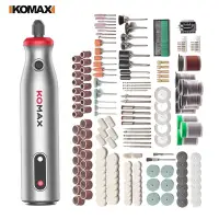 在飛比找蝦皮商城精選優惠-Komax 4.2V旋轉研磨工具USB充電器無繩迷你雕刻打磨