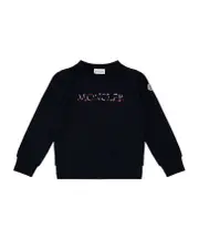 Moncler Enfant Logo Patch Sweatshirt 8Y,12,6Y,14,4Y,12Y,8,10Y,10 midnight blue