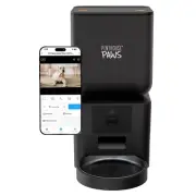 Penthouse Paws® Smart Maxx HD WiFi Automatic Feeder For Cats & Dogs, 7L Black