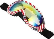 WEKADRIN Motorcycle Goggles with Strap Multi Sport Outdoor Riding Protection for Skiing Cycling and Atv Adventures Sleek Design for All Conditions