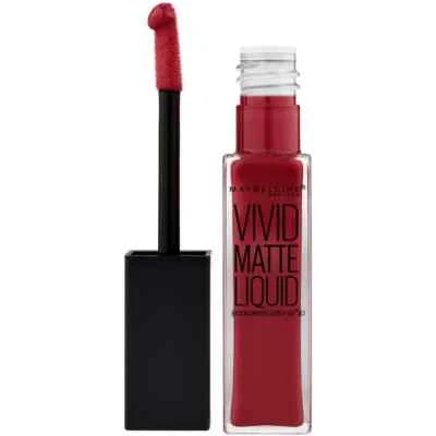 2X Maybelline NY Vivid Matte Liquid Color Sensational Lipstick 36 Red Punch New
