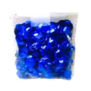 Horizon Midnight Blue Sequins, Round, Metal, Pack of 100, Craft Supplies