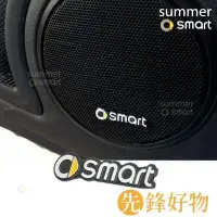 在飛比找Yahoo!奇摩拍賣優惠-0914款SMART汽車改裝貼紙 音響裝飾車貼 金屬SMAR