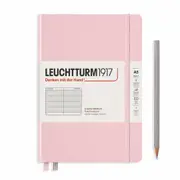 Notebook Hardcover, Ruled, 251 Numbered Pages (Powder) - A5