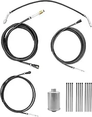 Nylon Fuel Line Kit Fit for Chevy GMC Avalanche Suburban Yukon Escalade 2Wd 4Wd 5.3L 2000 2001 2002 2003 2004, Fuel Line Repair Kit Replace NFR0049 Automotive Fuel Lines