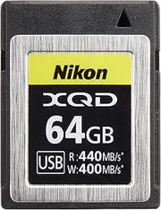 Nikon XQD Memory Card 64GB MC-XQ64G