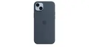 iPhone 14 Plus Silicone Case with MagSafe — Storm Blue