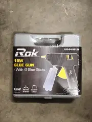 Hot Glue Gun 15w - Hard Carry Case - BONUS 6 Glue Sticks