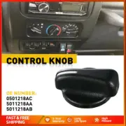 1x For 1999-2006 Wrangler Jeep Control Knobs of Heater A/C Temperature HVAC Fan (for: Jeep)