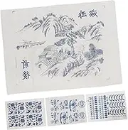 Professional Transfer Paper Underglaze for Ceramics Paper Clay Easy to Use Pottery Decal Sheets