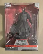 DISNEY STAR WARS ELITE SERIES DARTH MAUL, IN BOX.