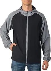 [alpine swiss] Cory Mens Windbreaker Jacket Lightweight Water Resistant Coat