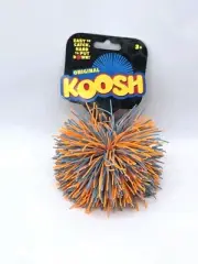 Original Koosh Ball Blue Orange Retro 80's Toy 3.5” New