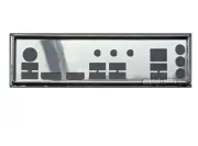 OEM I/O Shield For ASRock X570 Phantom Gaming 4 Motherboard Backplate IO