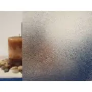 Clear Frosted Fiberglass Static Cling Window Film, 36" Wide x 15 ft