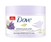 Dove Exfoliating Body Scrub Lavender and Coconut Milk Cream 225ml