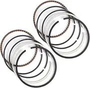 2pcs 49mm 49.25mm 49.5mm 49.75mm 50mm Motorcycle 2 Cylinder Engine Piston Rings For XC125F/XC125G XC125H XC125J/XC125K(Add 0.75)