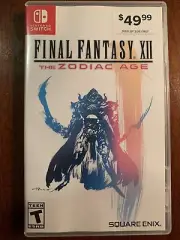 Final Fantasy XII: The Zodiac Age 2 - Nintendo Switch Game Case Only