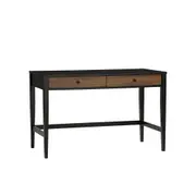 Modern Furniture CONALL Study Desk 120cm - Walnut & Black