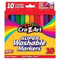 在飛比找森森購物網優惠-【美國Cra-Z-Art】10色超級可水洗彩色筆(經典款)