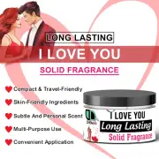 I Love You Solid Perfume Balms | Long lasting Fragrance for Unisex