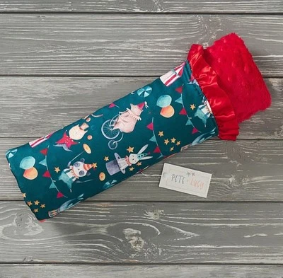 Pete And Lucy Minky Blanket Greatest Show NWT