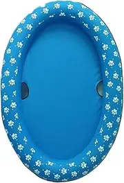 BESPORTBLE Inflatable Pool for Dogs Cats Portable Foldable Pet Pool Blue Pet Floating Mat Outdoor Pet Products Swimming Pool
