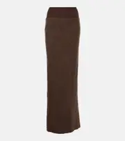 [Rick Owens] Rick Owens Coda wool maxi skirt AU 8 brown