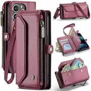 CaseMe Phone Case for iPhone 13 Pro 6.1 inch Leather Cases