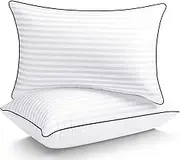 Hotel Pillows for Sleeping Standard Size Set of 2, Soft Down Alternative Pillow for Side, Back or Stomach Sleeper