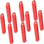 WESIEVYA 10pcs Billiard Rack Holder Clips Space Saving Wall Mount Organizer for Billiard Cues Durable Design Tool Installation Efficient Storage for Game