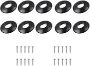 10 Pieces Plastic Washers for Guitar Tuners Machine Head Buttons Black