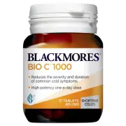 Blackmores Bio C 1000mg | 31 Tablets