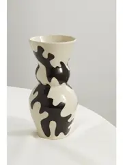 [MARLOE MARLOE] MARLOE MARLOE - + Net Sustain Lucie Glazed Ceramic Vase - Ecru - One size One size Ecru