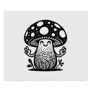 2 x 'Meditating Toadstool' Lens Cleaning Cloths (LC00028702)