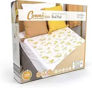 Conni Kids Reusable Bed Pad, Absorbent, Waterproof and Washable Protector Pad for Toilet Training and Youth Incontinence, Unicorn & Dinosaur, 95 x 85 cm