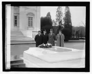 Edward W. Libbey,Ed. S. Schmid,Judge T.P. Walther,A.P. Fenton,11/16/27,1927