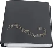 Sheet Music Folder, A4 Paper Size Binder With 60 Pages Capacity, Writable Choir Organizer for Stand and Piano Sheet