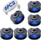 6 Pack Weed Wacker String 11ft .065" Ryobi ONE+ Grass Trimmer Edger Line Spool