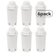 6 Pack For Brita Classic Pitcher Water Filter Advanced Pitcher Water Filter