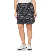 Clearance - Callaway Women's 18” Stained Glass Floral Golf Skort - Extended Size