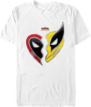 Best Friends Deadpool & Wolverine Marvel Comics T-Shirt