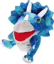 Plush Dinosaurs Hand Puppet for Soft Interactive Parent Storytelling Puppet Adorable Dinosaur Design for Creative Play and Imagination