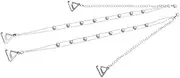 [COLLBATH] 1 Pair Bra Invisible Straps Adjustable Strap Non Bra Strap Holder for Women Bra Strap
