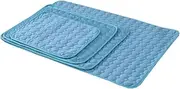 GALPADA Pet Summer Cooling Mat for Dogs Cats Blue Breathable Cozy Bed for Home Shop Prevents Overheating for Pets Chairs